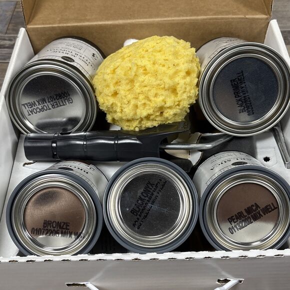 Giani Granite Countertop Paint Kit 2.0-100% Acrylic (Bombay Black) - Picture 2 of 5